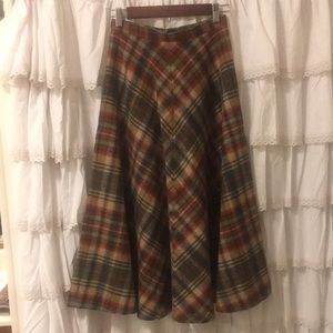 Vintage Wool Skirt